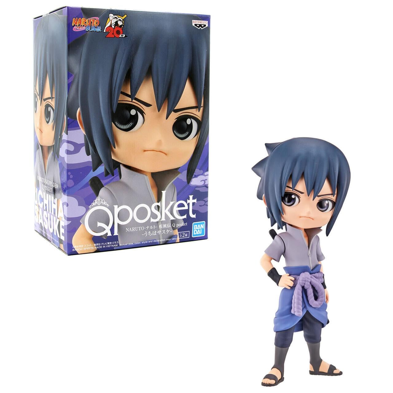 Фигурка для геймеров Q posket Naruto Sasuke Uchiha 15 см (WST QP N SU)