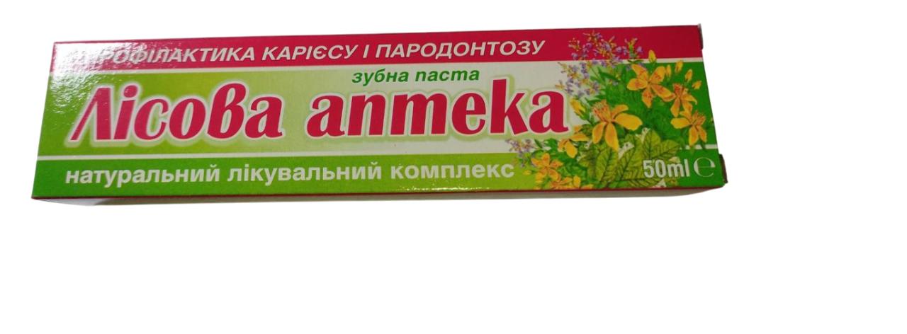 Зубна паста THS Cosmetics лісова аптека 50 мл