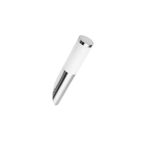 Светильник садовый GTV MILAN-U 40W E27 IP54 бра наклонное inox (00000022419)