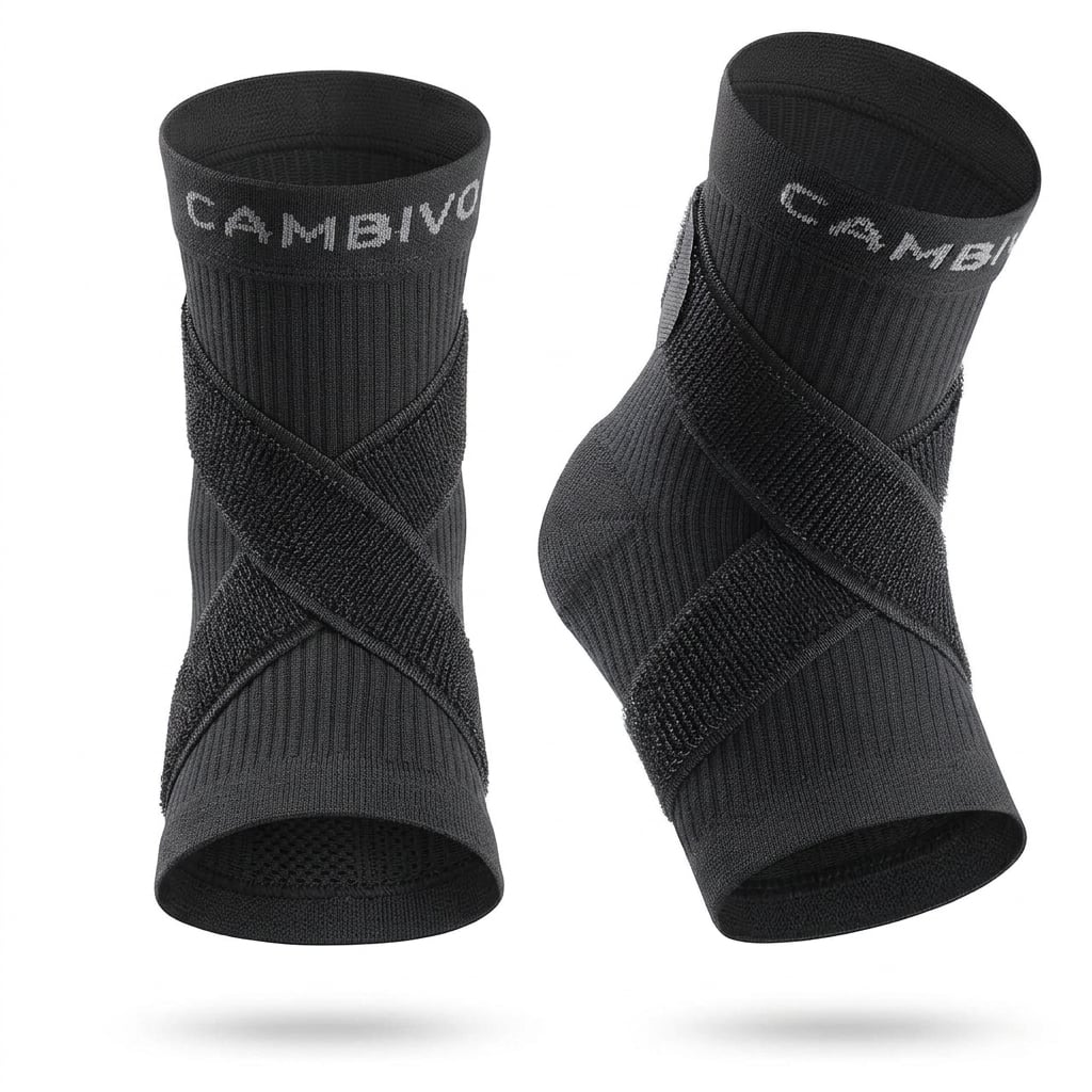 Бандаж для голеностопного сустава CAMBIVO AB13 S 2 шт.
