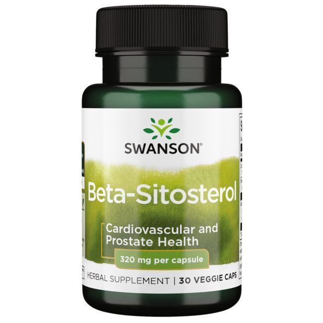 Комплекс для здоров'я передміхурової залози Swanson Beta-Sitosterol 320 мг 30 Veg Caps