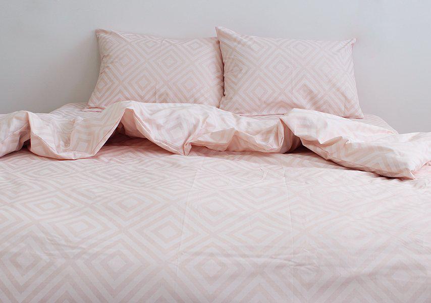 Комплект постельного белья R124pink полуторный (29-77-TAG1,5-sp-862-2)