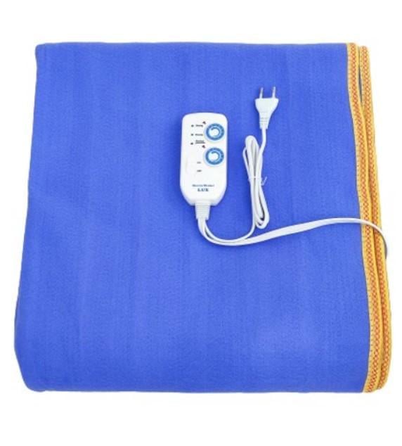 Простирадло електричне 120х155 см 2 режими підігріву Синій (2104618726)
