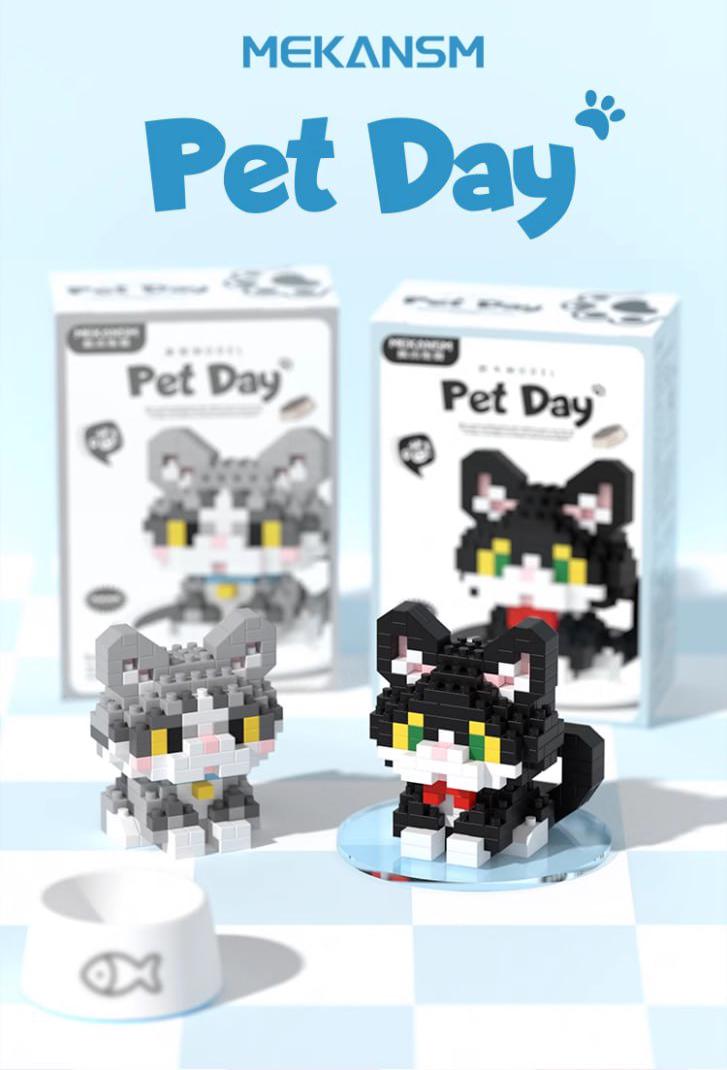 Конструктор из мини-блоков Набор Кошечки Котики Pet Day на 2223 детали 9 шт. - фото 3 Конструктор из мини-блоков Набор Кошечки Котики Pet Day на 2223 детали 9 шт. - фото 3