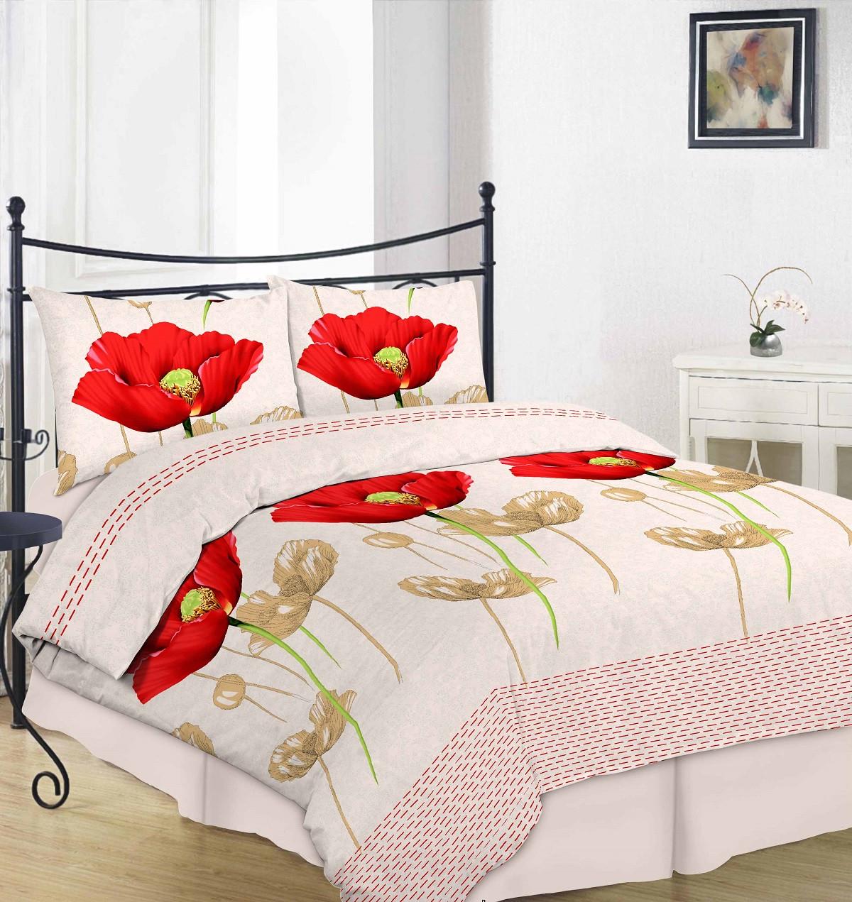 Комплект постельного белья Vital Textile Голд Люкс бязь двуспальный 180х220 см (BL2-501)