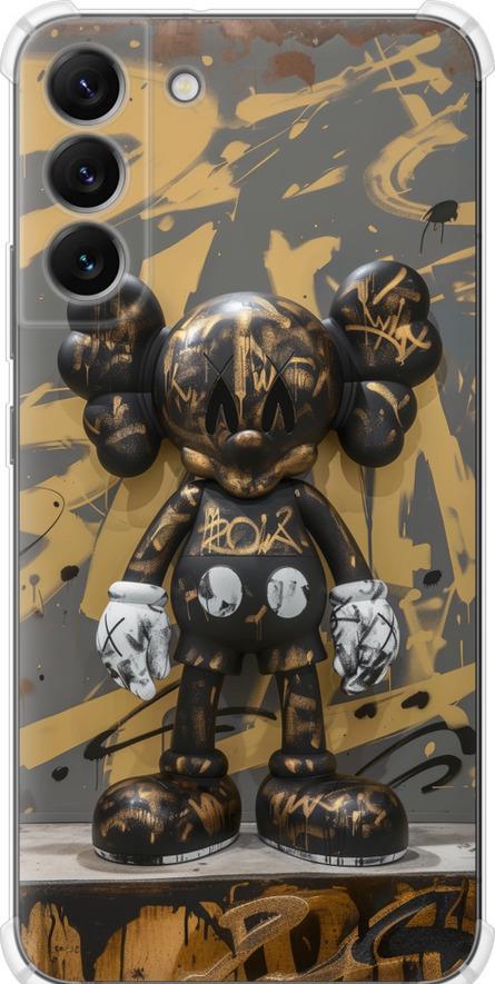 Чехол на Samsung Galaxy S22 Plus Bronze kaws (6097sp-2495-42517)