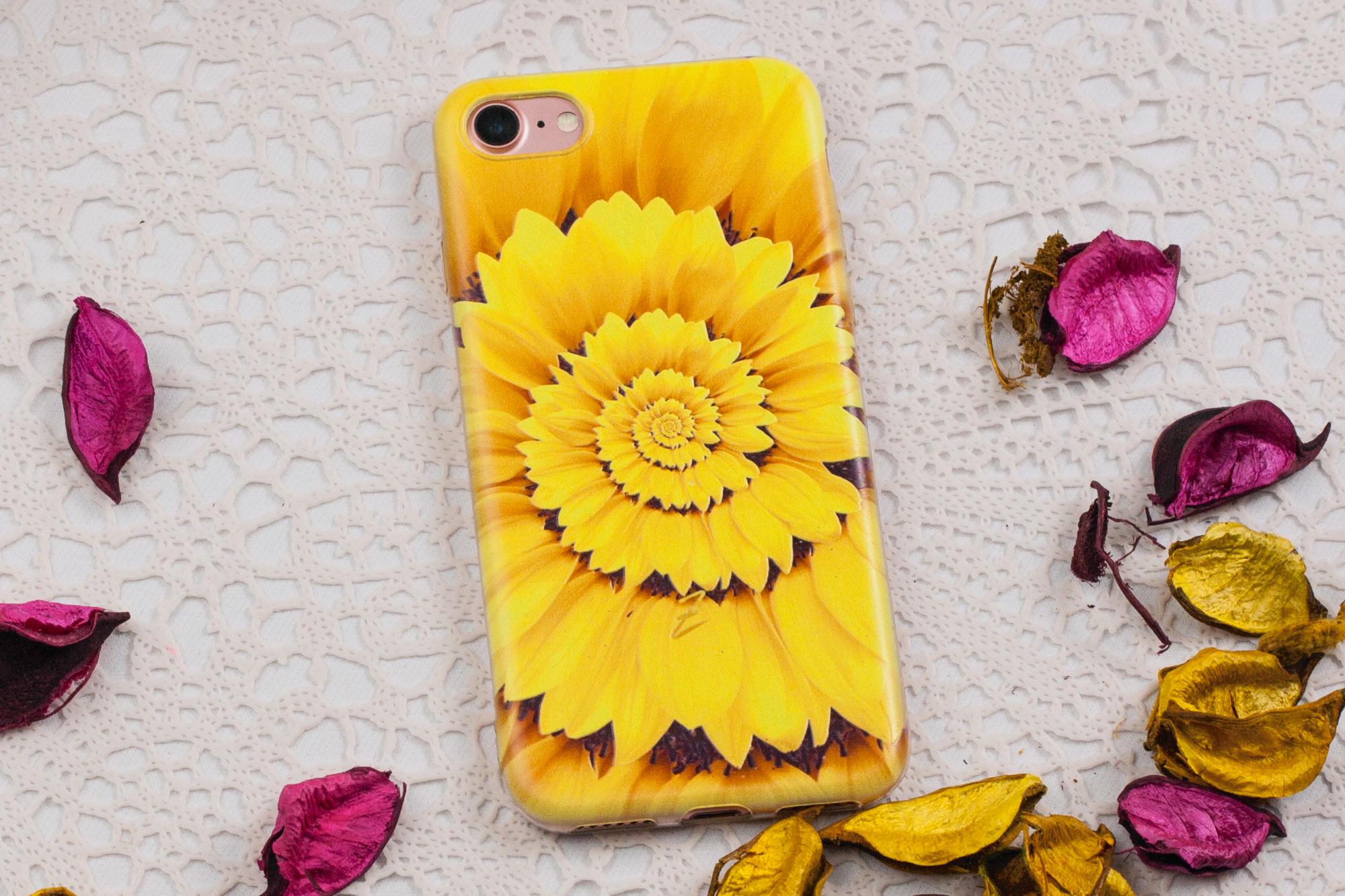 Силиконовый чехол Zorrov для Apple iPhone 11 - Sunflower (12130050146071987) - фото 4