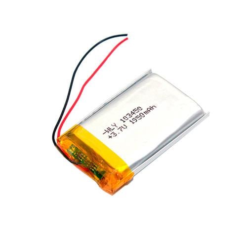 Акумулятор 103450 Li-pol 3,7V 1950 mAh для DVR/GPS/MP4/MP3 смартфонів (677151)
