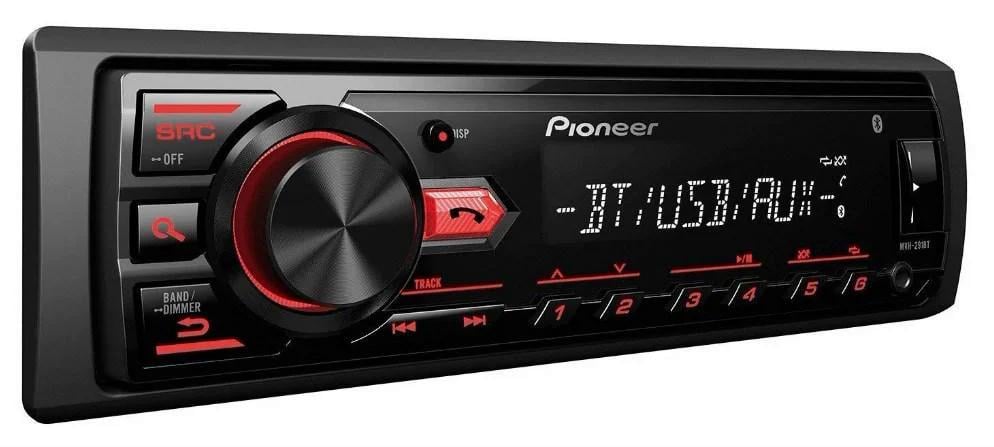 Автомагнитола PIONEER MVH-29BT 1DIN (MVH29BTEp)