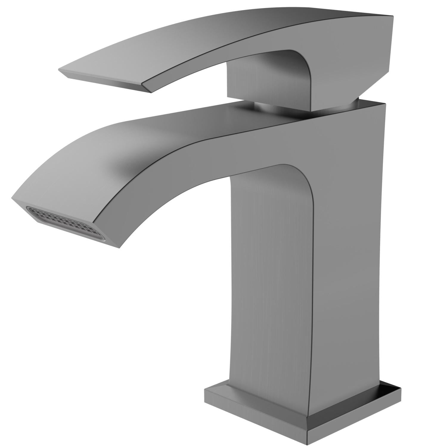 Смеситель для умывальника Gappo G1007-9 однорычажный Серый (172101)