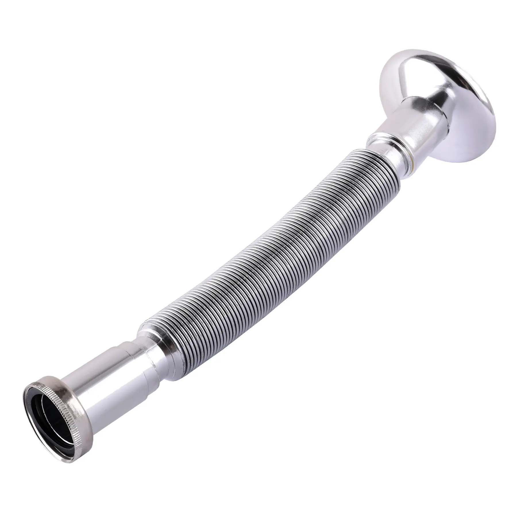 Трубка пластиковая гофрированная NDP-1030-CHROME 1 1/4” Ø32