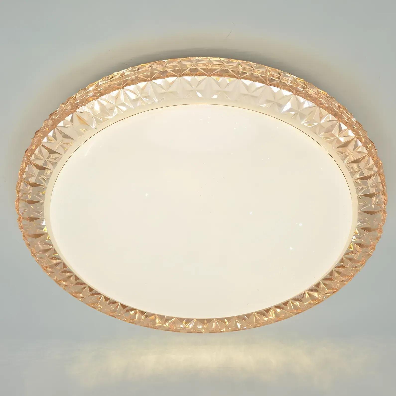 Потолочная LED-люстра Sirius круглая 3000/6500К RGB IP20 GLX-20028-400 48W Amber (28687137)