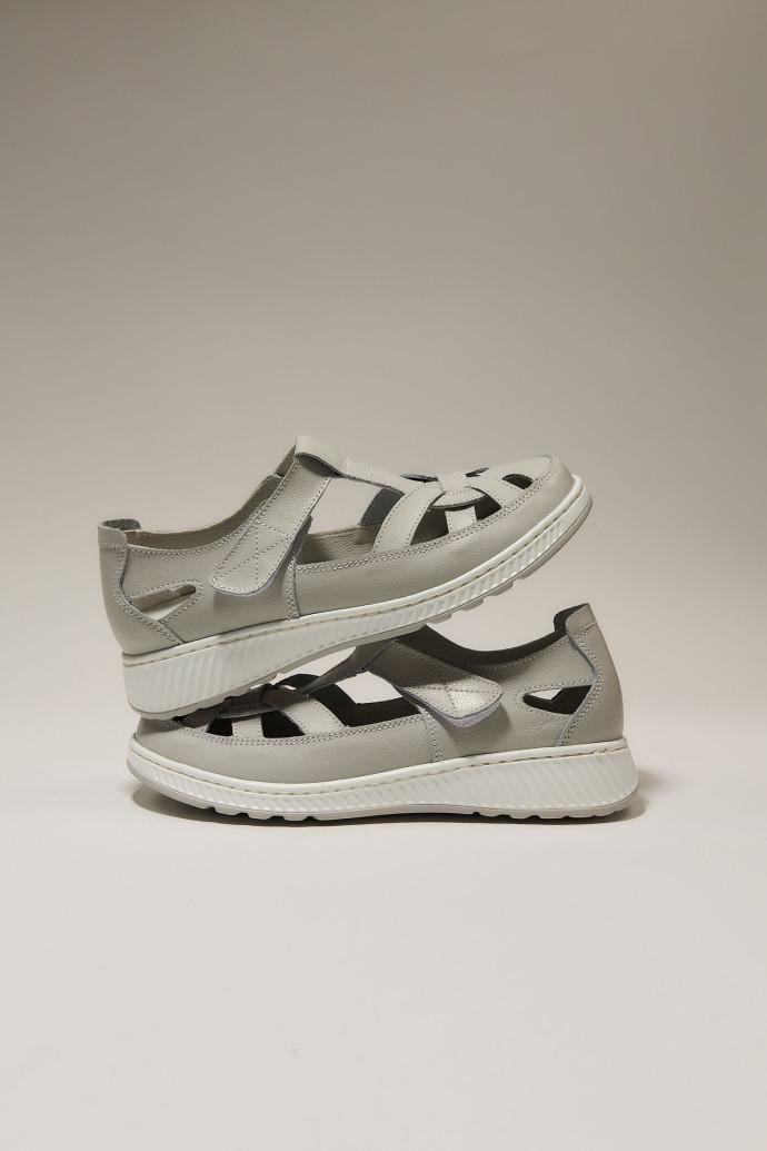 Сандалии женские ALLSY на платформе р. 38 Серый (195169)