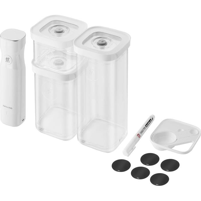 Набор для вакуумирования Zwilling JA Henckels Fresh & Save 6 пред. Прозрачный белый (2659216)