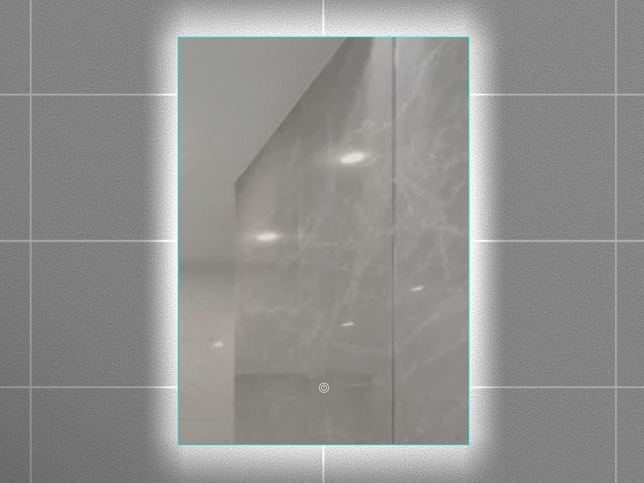 Дзеркало для ванної кімнати AVT з LED підсвічуванням 500х700 мм (avt-А5)