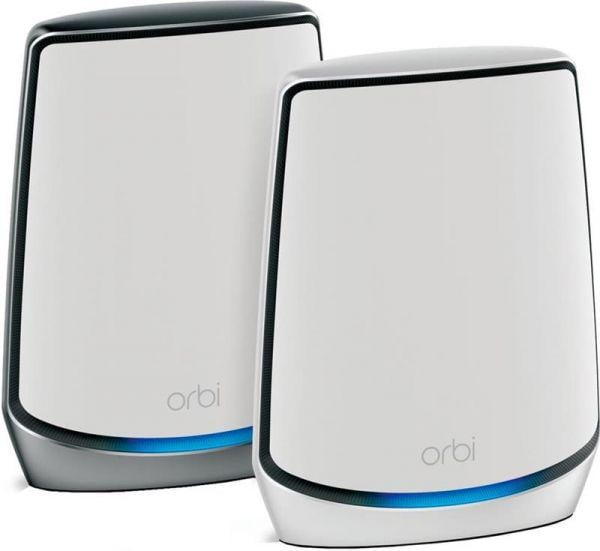 Система WiFi-Mesh NETGEAR Orbi RBK852 AX6000 2мод Білий (RBK852-100EUS)