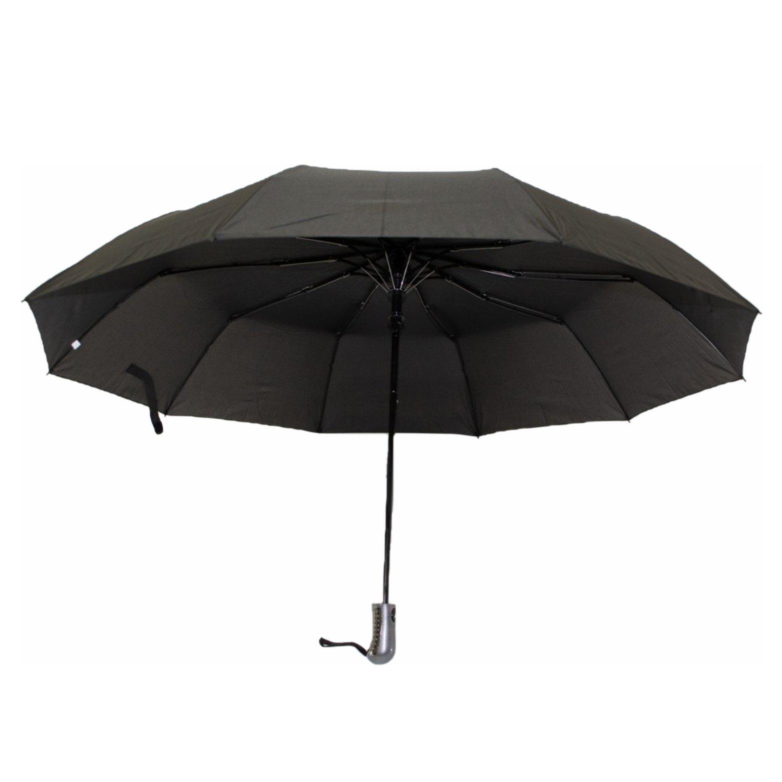 Зонтик Feeling Rain полный автомат Черный (N04680)