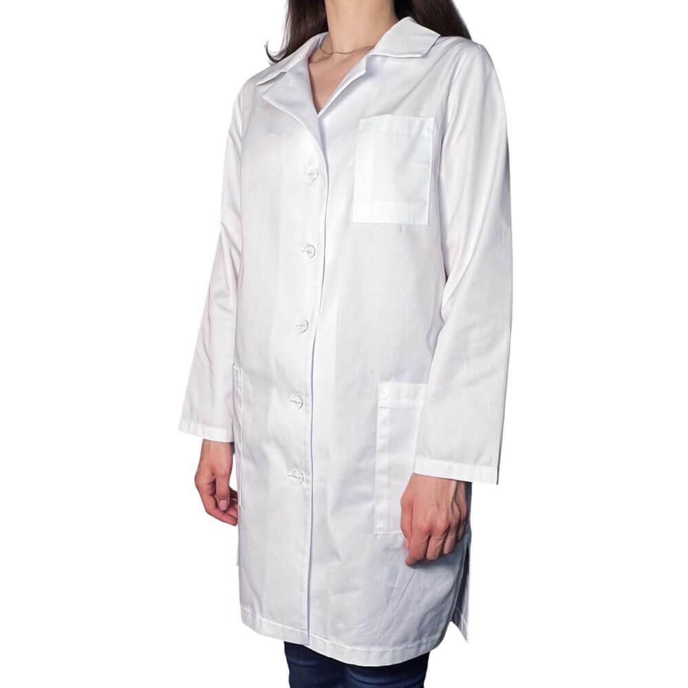 Медицинский халат B.MED by Ridni р. 52 Белый (15221) - фото 6 Медицинский халат B.MED by Ridni р. 52 Белый (15221) - фото 6