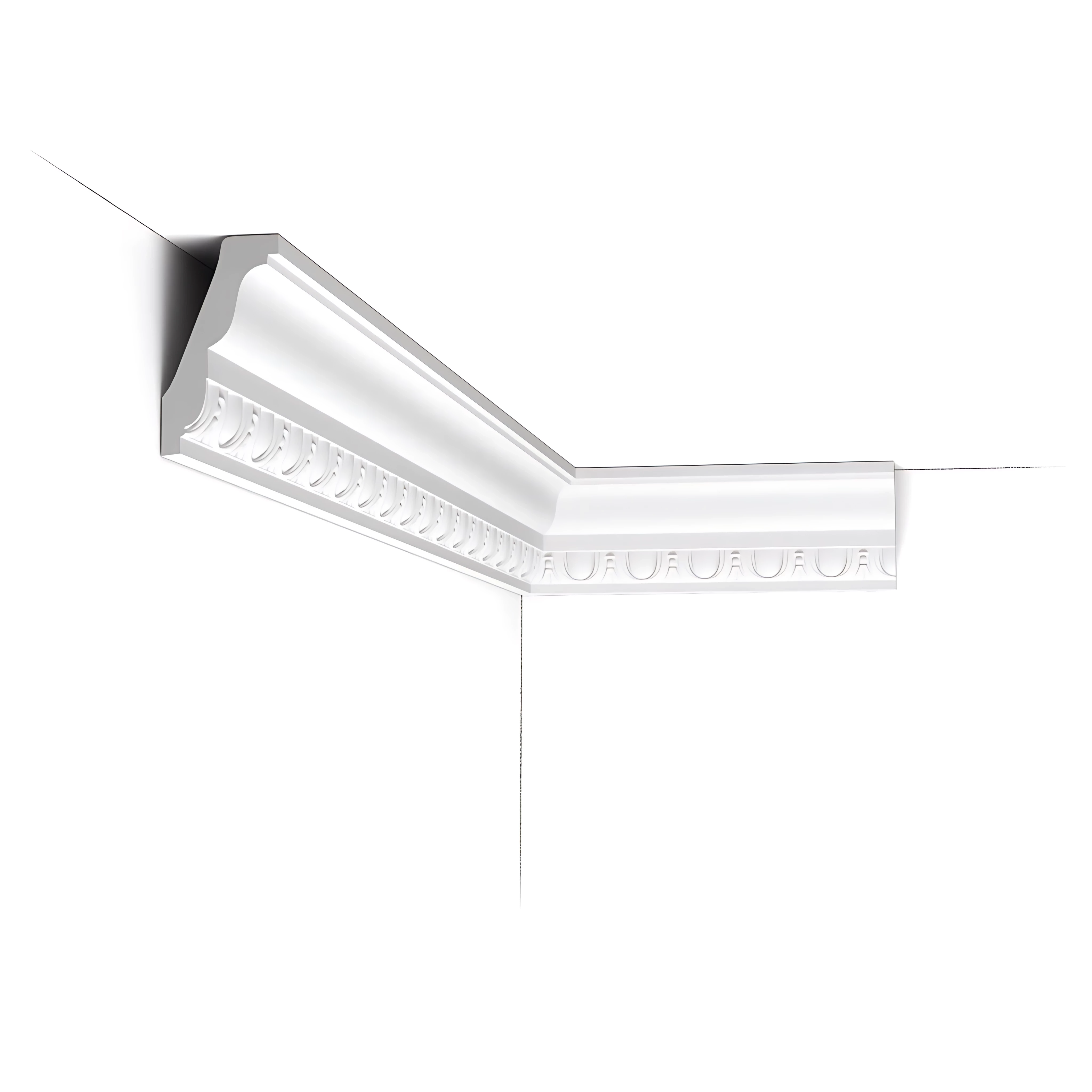Карниз полиуретановый жесткий Orac Decor C212 75x45x2000 мм (28869459)