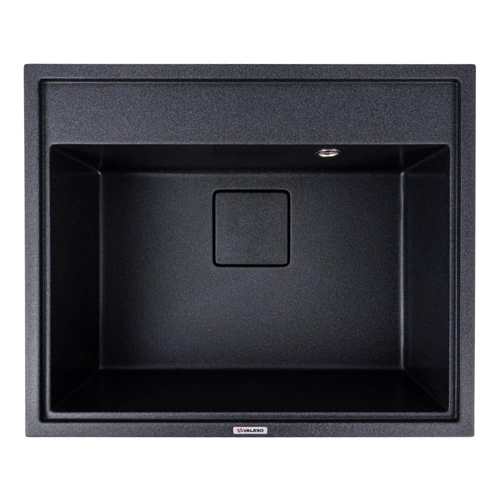 Мийка гранітна Valeso 6050 SHERLIT матова Карбон