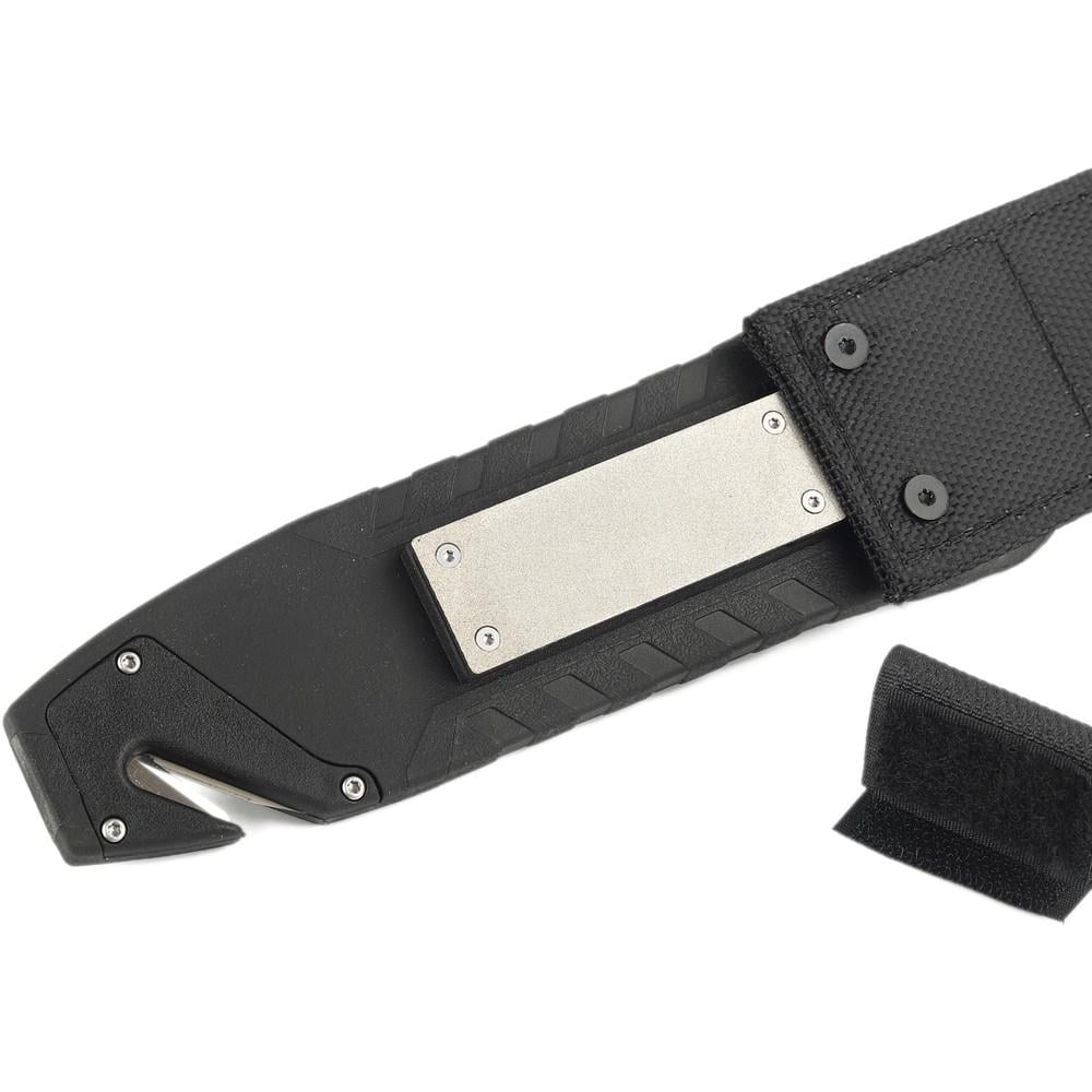 Нож охотничий Ganzo G8012V2-BK с паракордом Черный (A-016404) - фото 4 Нож охотничий Ganzo G8012V2-BK с паракордом Черный (A-016404) - фото 4