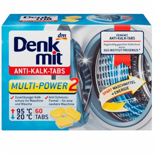 Таблетки проти накипу для пральних машин DM Anti-Kalk Multi-Power 4 60 tabs 960 г (30826866)
