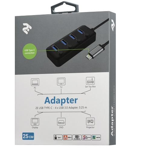 USB-хаб 2E 2E-W1406 with switch (587218) - фото 3 USB-хаб 2E 2E-W1406 with switch (587218) - фото 3