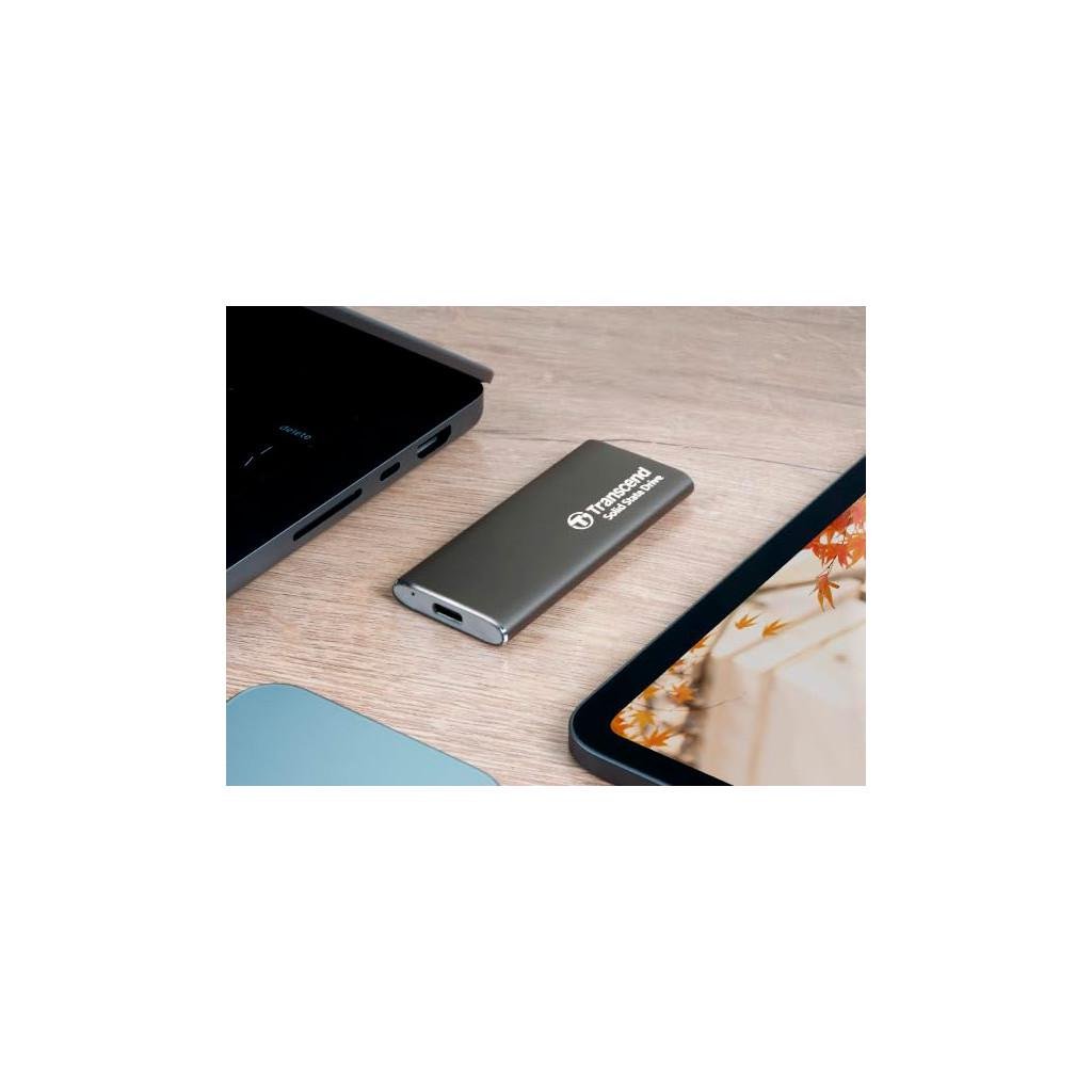 Накопитель SSD USB-C 1TB Transcend (TS1TESD265C) - фото 5 Накопитель SSD USB-C 1TB Transcend (TS1TESD265C) - фото 5
