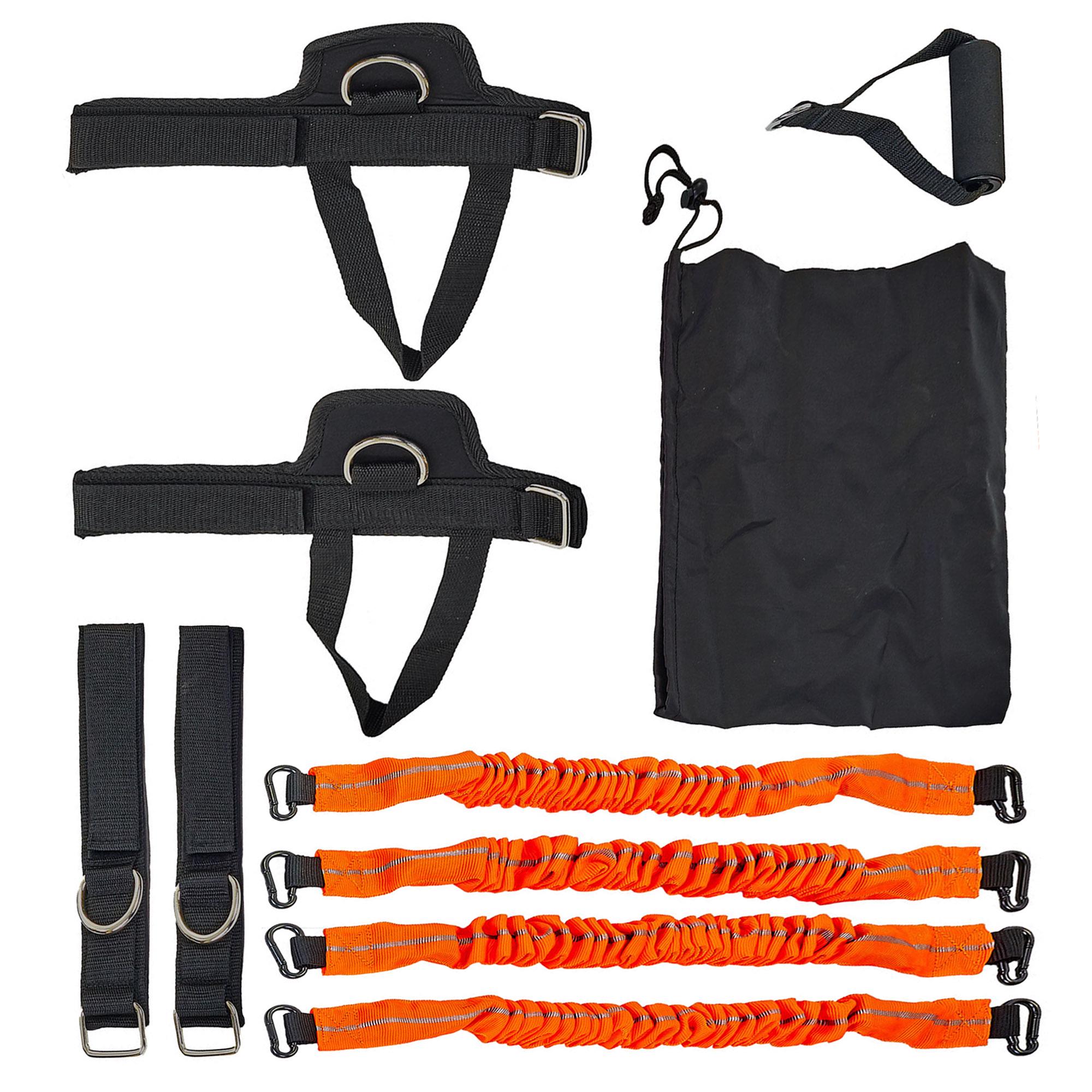 Тренировочная система Zelart Record Double Gun FI-5757 Черный/Оранжевый (DR002458)