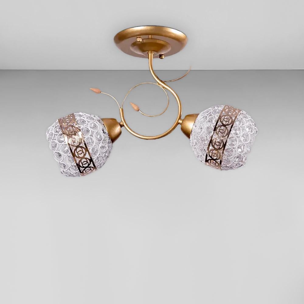 Потолочная люстра Light House SH-18461/2 PG 420х150х270 мм E27 Золотистый