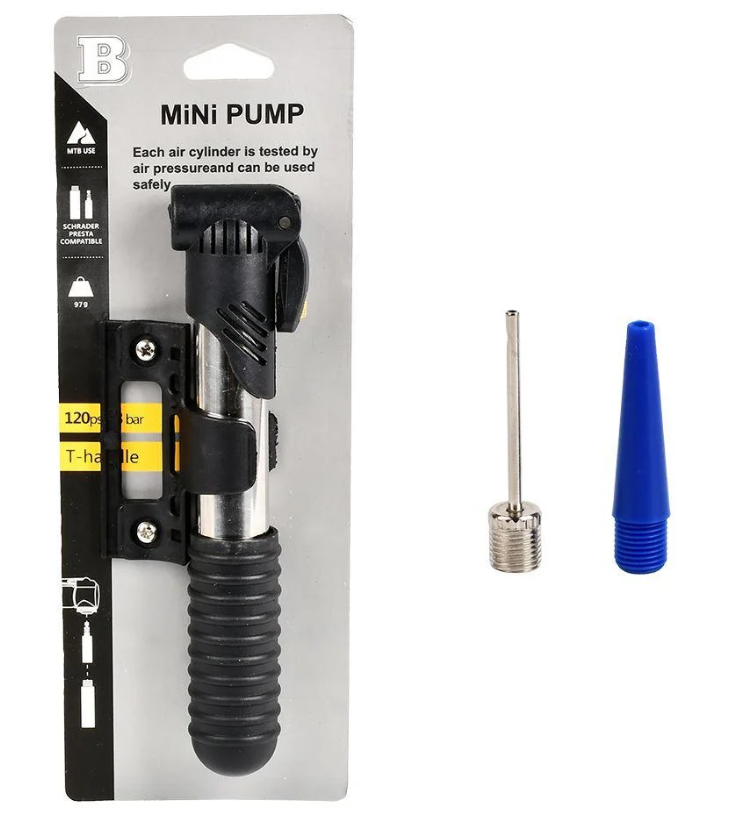 Насос ручной с креплением для велосипеда VL97762 - фото 2 Насос ручной с креплением для велосипеда VL97762 - фото 2