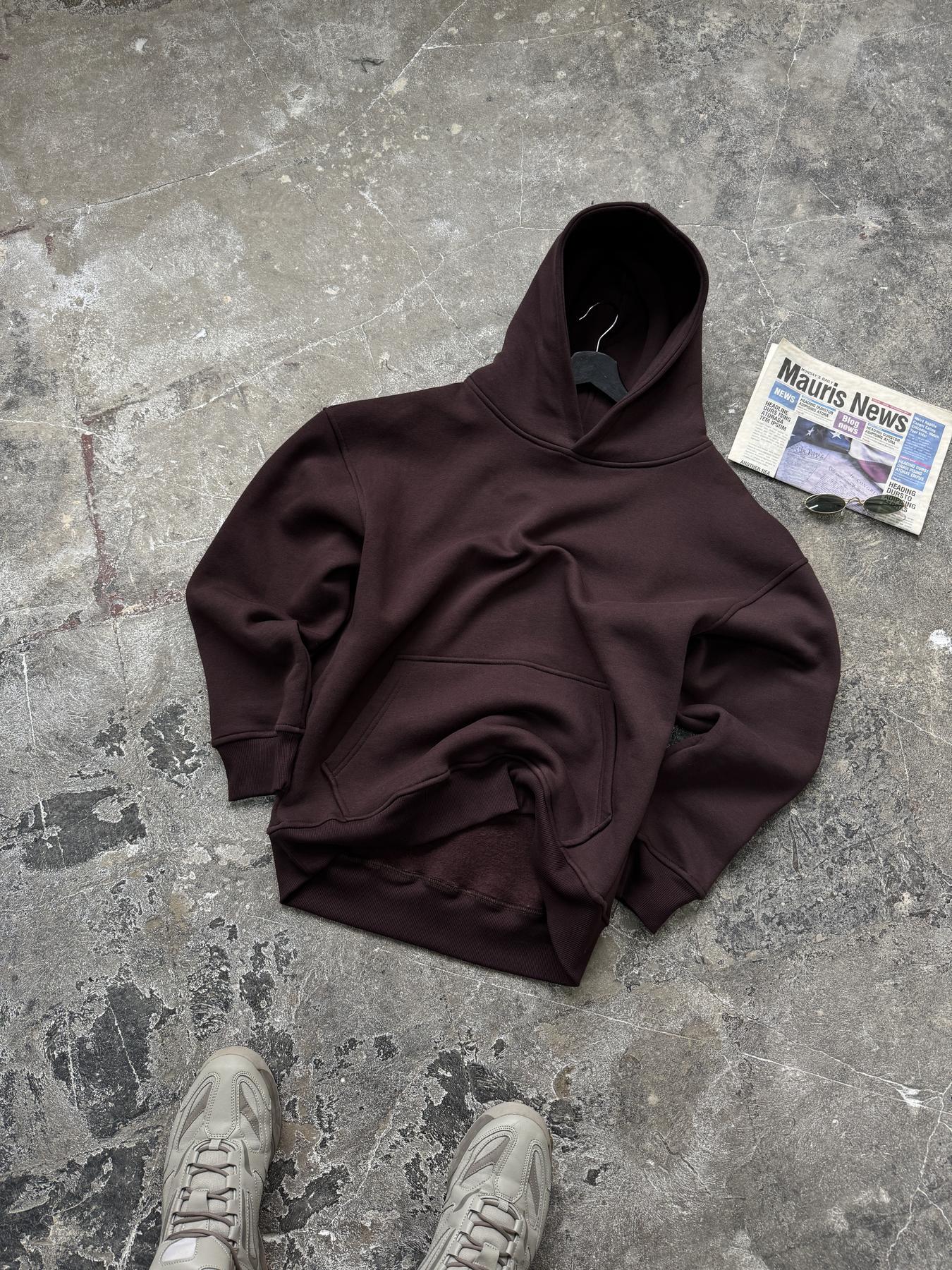 Кофта жіноча Over зимова флісова XL Коричневий (26320/2/5) - фото 10 Кофта жіноча Over зимова флісова XL Коричневий (26320/2/5) - фото 10