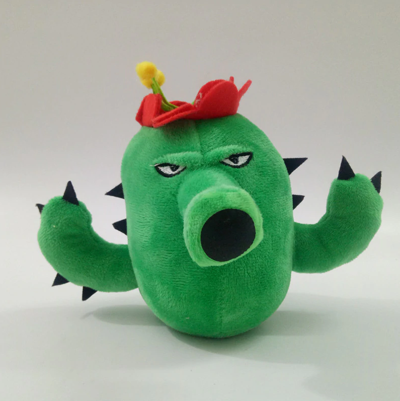 М'яка іграшка Кактус Рослини проти зомбі 15 см