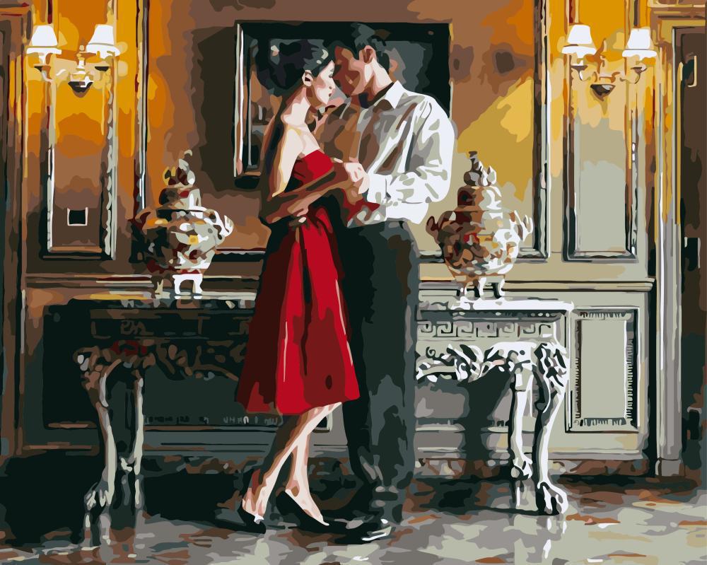 Картина по номерам Brushme Пара 40х50 см (BRM8418) Картина по номерам Brushme Пара 40х50 см (BRM8418)