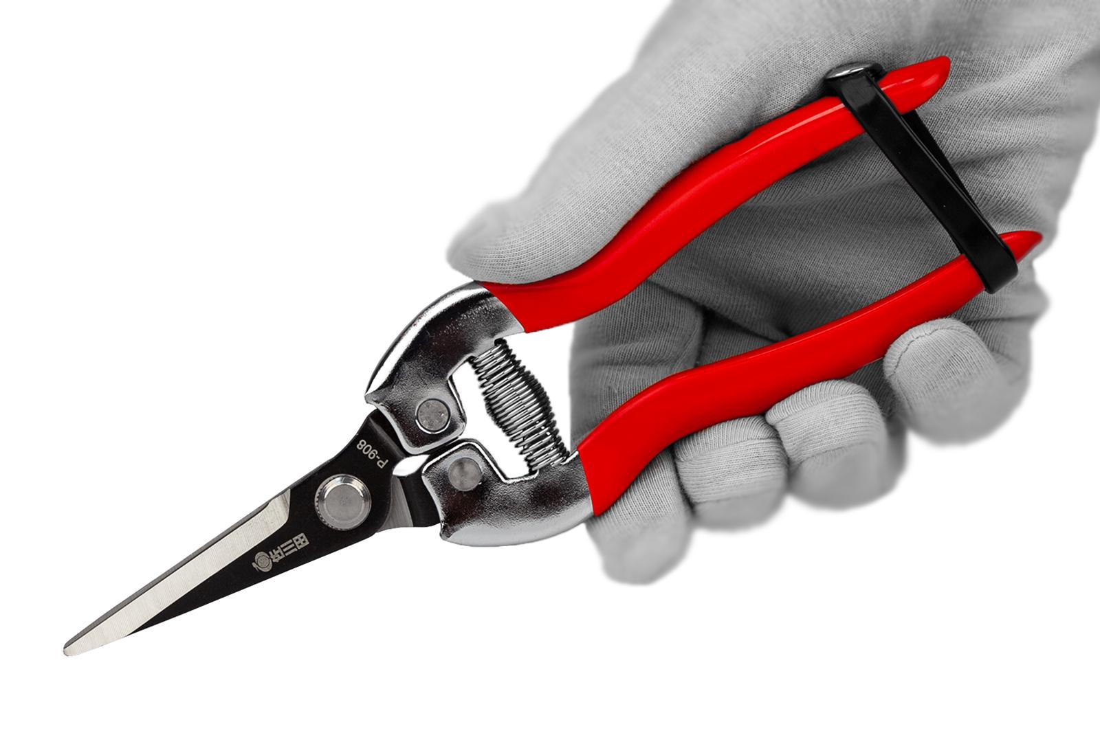 Ножиці садові Sagawata з нержавіючої сталі 188 мм (P-908) - фото 5 Ножиці садові Sagawata з нержавіючої сталі 188 мм (P-908) - фото 5