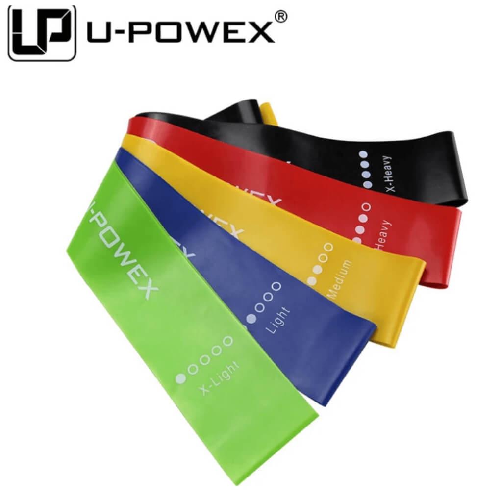 Набор фитнес-резинки для фитнеса U-Powex 5 лент и чехол в упаковке - фото 9 Набор фитнес-резинки для фитнеса U-Powex 5 лент и чехол в упаковке - фото 9