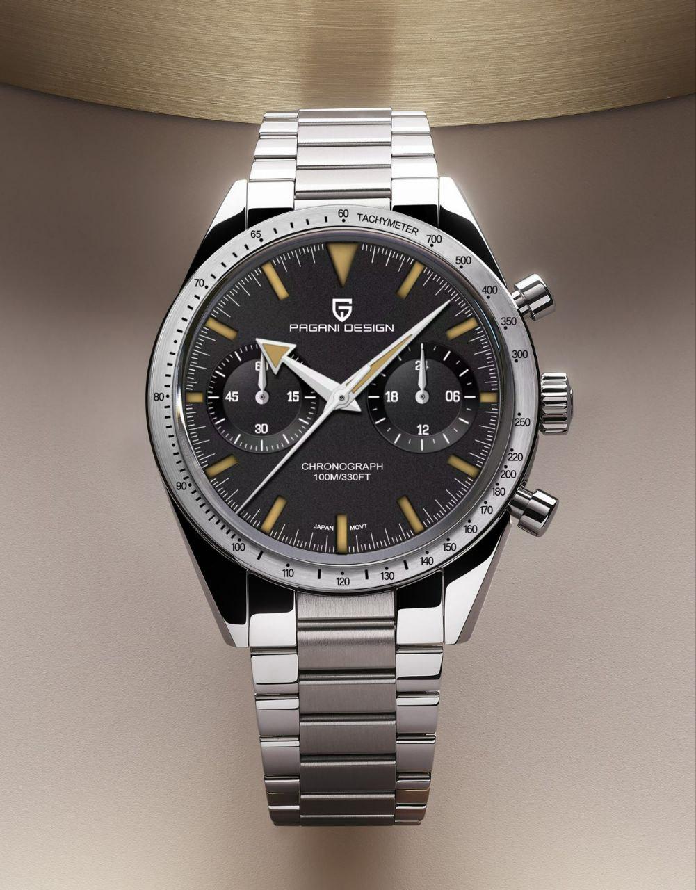 Наручний годинник Pagani Design PD-1766 Black (0142)