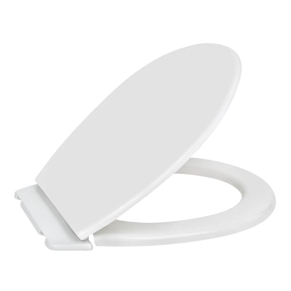 Сидіння для унітазу SoloPlast СП‑10 з пластиковим кріпленням та планкою 361x413 мм (2509960107) Сидіння для унітазу SoloPlast СП‑10 з пластиковим кріпленням та планкою 361x413 мм (2509960107)