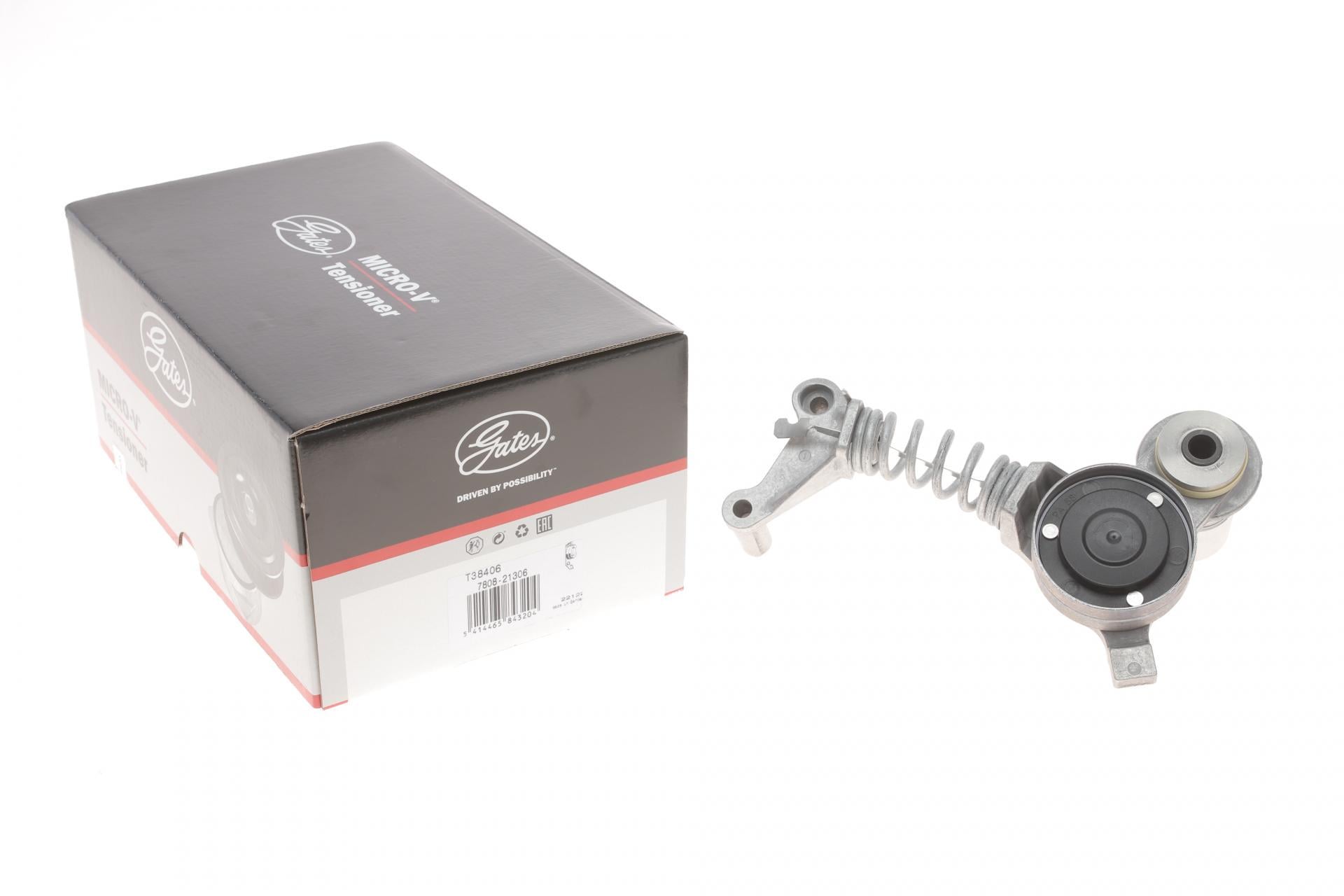 Натяжник ременя генератора GATES Audi A4/A6 3.0 00-06 (T38406)