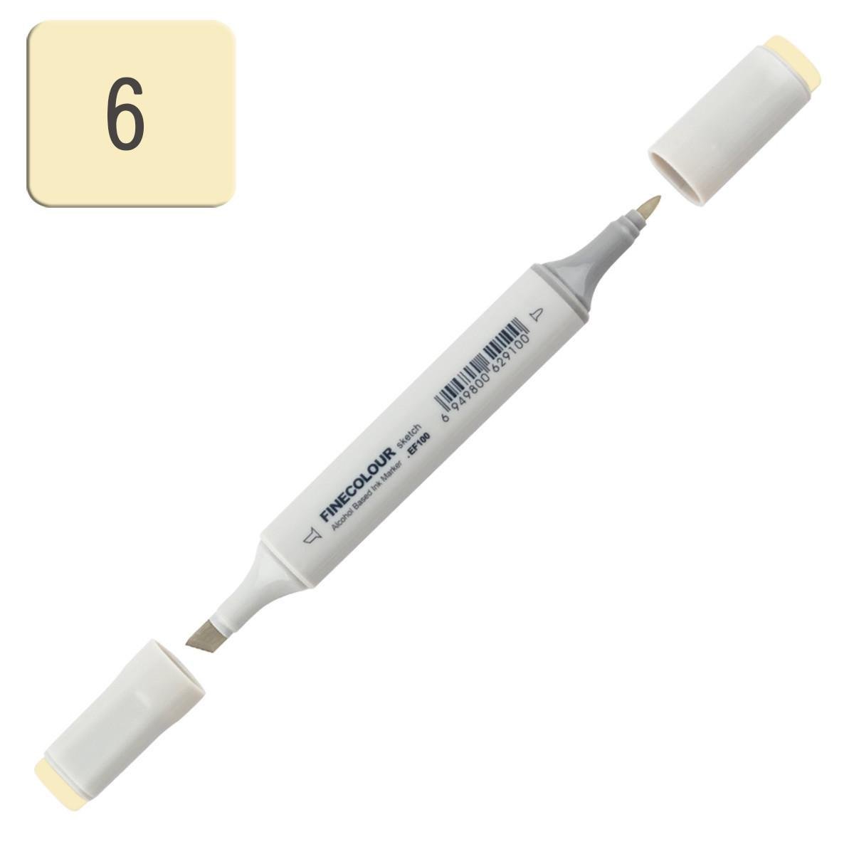 Маркер спиртовой Finecolour Sketchmarker 006 Y6 Кремовый (EF100-6)