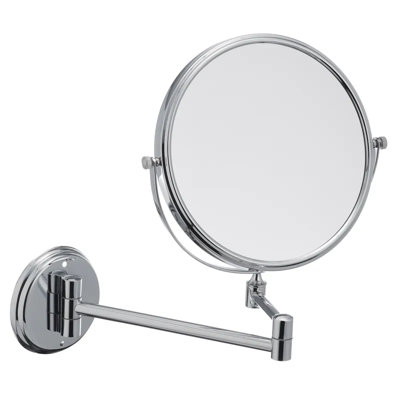 Зеркало косметическое Zerix увеличительное круглое настенное 20 см (LR6108)