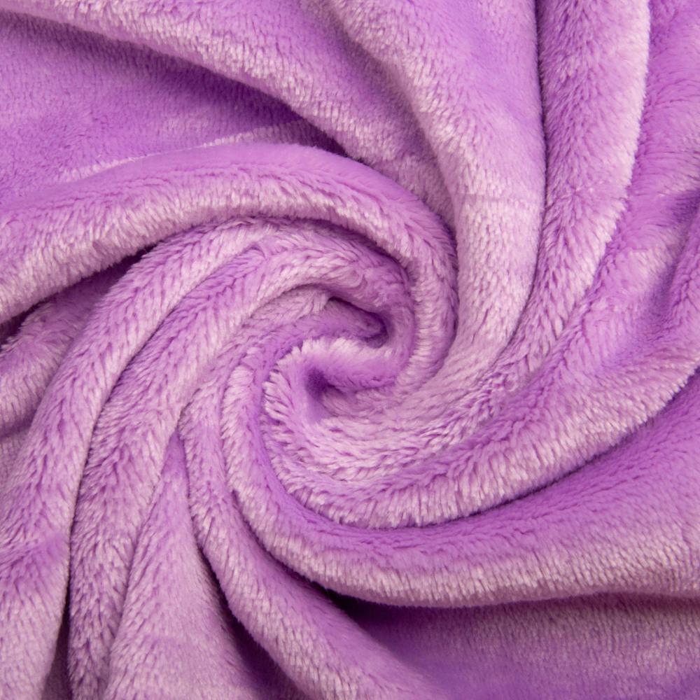 Ткань махровое полотно Велсофт 400 гр/м2 175 см Сиреневый (25921)