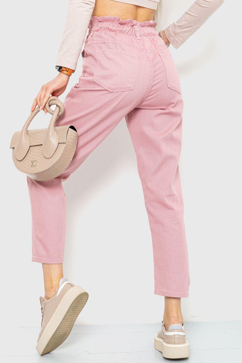 Джинси жіночі однотонні Ager 164R2153 р. 26 Пудровий (64df67919471820cfc786551) - фото 4