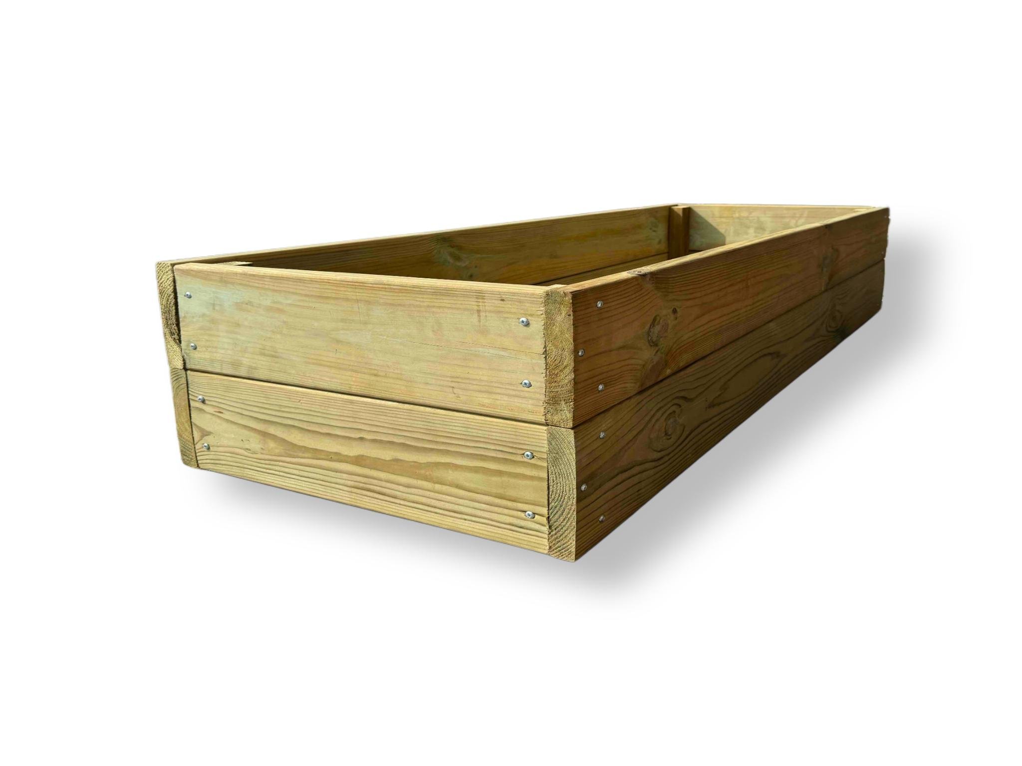 Грядка з дерева імпрегнованого 240х560х1500 мм Оливковий