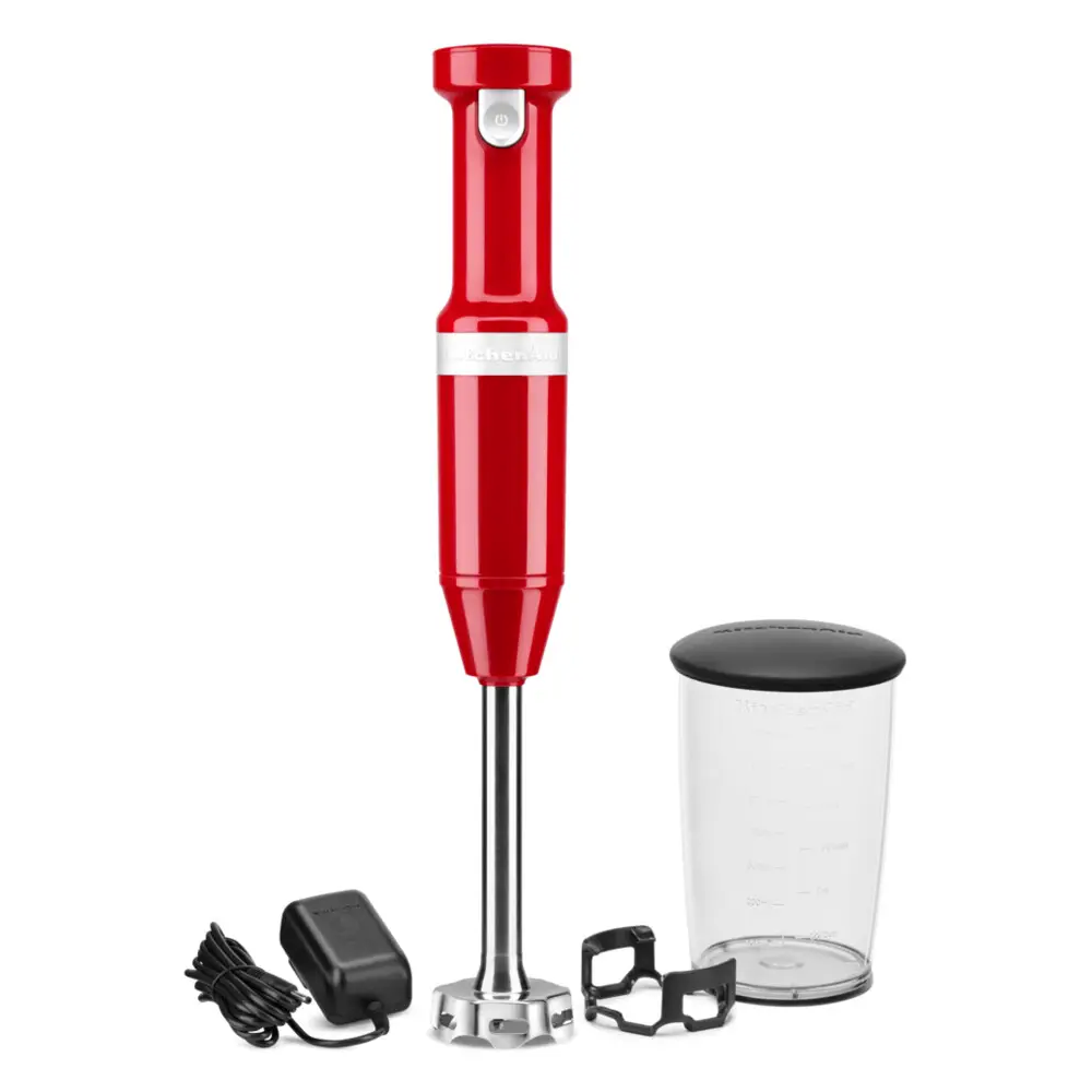 Блендер KitchenAid погружной беспроводной Красный (5KHBBV53EER)