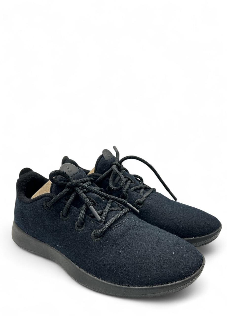 Кросівки чоловічі Allbirds Wool Runner Mizzle р. 43/44 29,5 см Чорний (2801076421)