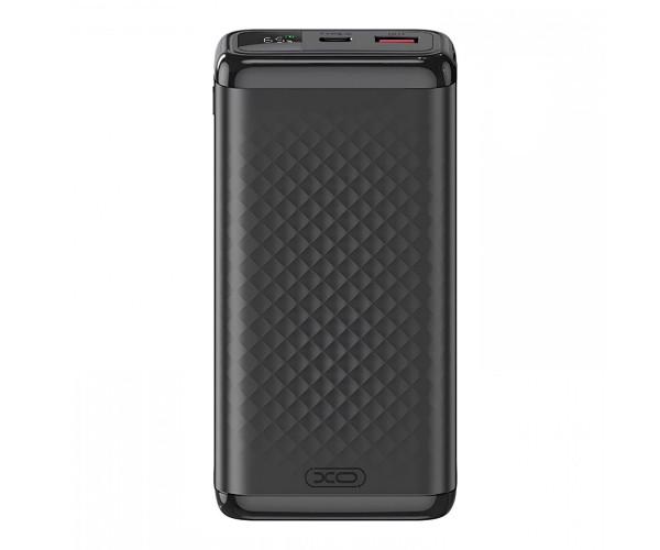 Внешний аккумулятор Xo PB309 Type-C/USB 22,5W Digital Fast Charger 20000mAh Black Внешний аккумулятор Xo PB309 Type-C/USB 22,5W Digital Fast Charger 20000mAh Black