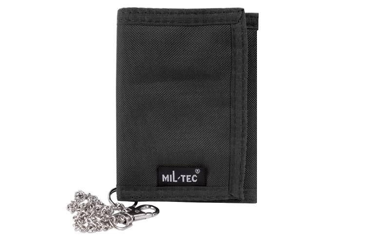 Кошелек Mil-Tec Sport с цепочкой Black
