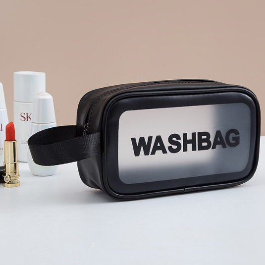 Косметичка WASHBAG с ручками Черный (ОКД-131-11)