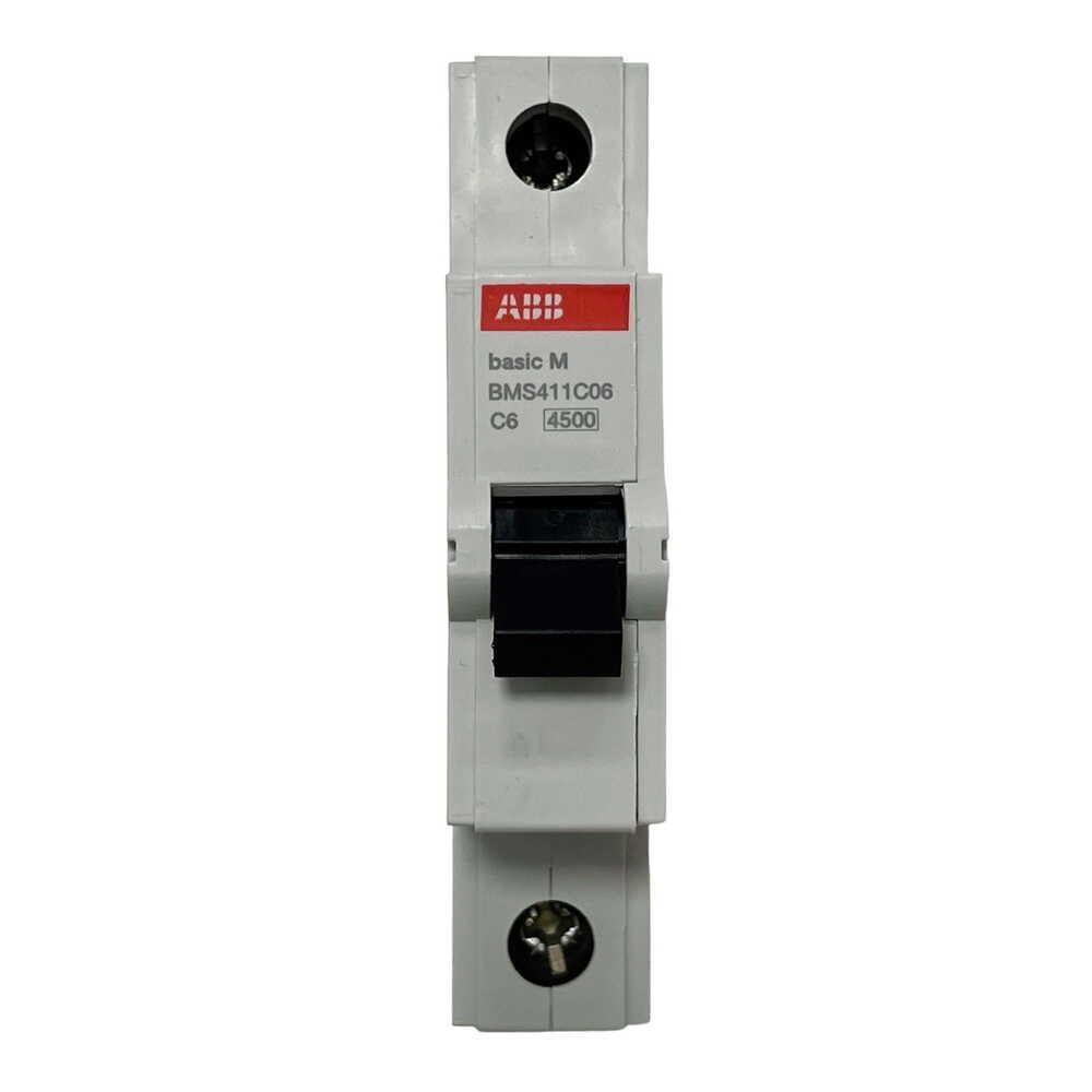 Автоматичний вимикач ABB basic M 1P C6 (2CDS641041R0064)